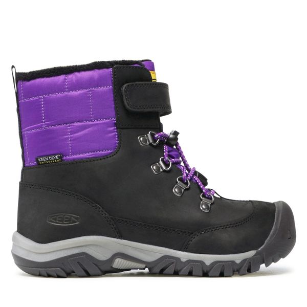 Keen Čizme za snijeg Keen Greta Boot Wp 1025522 Black/Purple