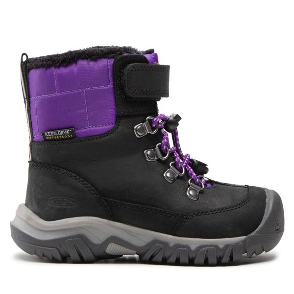 Keen Čizme za snijeg Keen Greta Boot Wp 1025524 Black/Purple