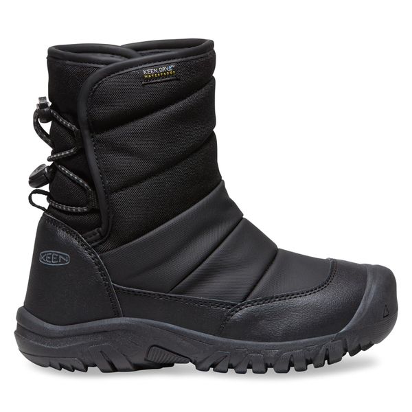 Keen Čizme za snijeg Keen Puffrider Wp 1027959-1 Black/Steel Grey