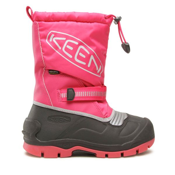 Keen Čizme za snijeg Keen Snow Troll Wp 1026754 Fuchsia Purple/Silver