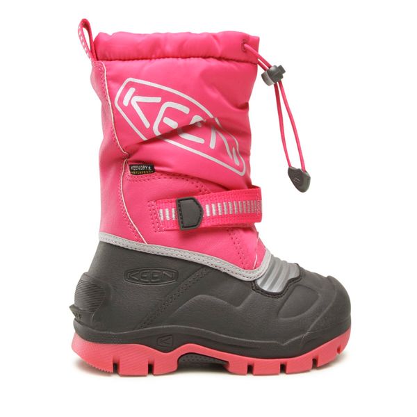 Keen Čizme za snijeg Keen Snow Troll Wp 1026757 Fuchsia Purple/Silver