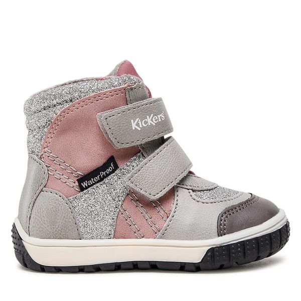 Kickers Čizme za snijeg Kickers Sitrouille Wpf 585575-10 Wpf Gray 121