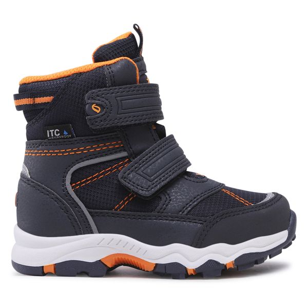 Leaf Čizme za snijeg Leaf Siljan LSILJ101A Navy/Orange