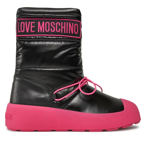 LOVE MOSCHINO Čizme za snijeg LOVE MOSCHINO JA15855H0HIN000C Nero/Fuxia
