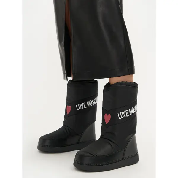 Love Moschino Čizme za snijeg LOVE MOSCHINO JA24032G1LISA000 Crna