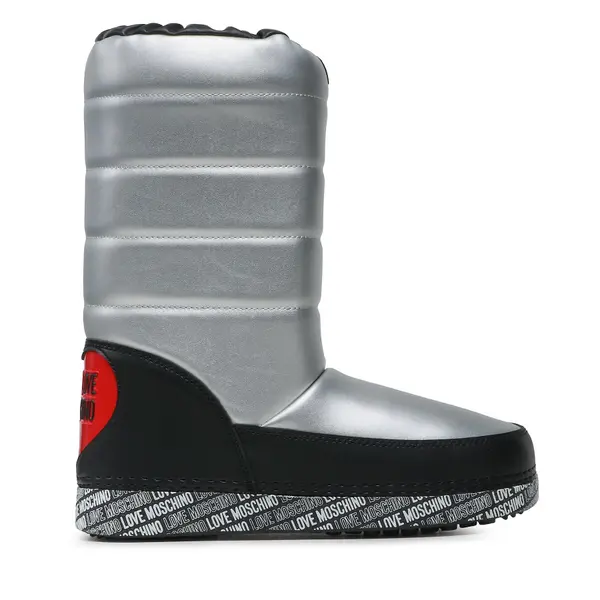 Love Moschino Čizme za snijeg LOVE MOSCHINO JA24162G1HIT590B Srebrna