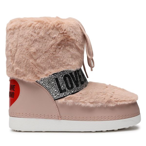 LOVE MOSCHINO Čizme za snijeg LOVE MOSCHINO JA24212G0HJW0601 Cipria