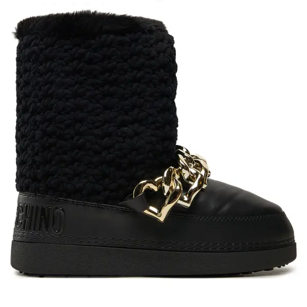 Love Moschino Čizme za snijeg LOVE MOSCHINO JA24322G0LISI000 Crna