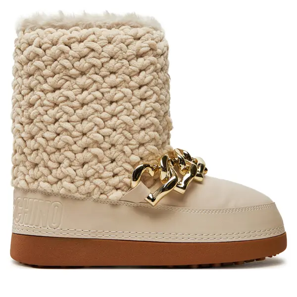 Love Moschino Čizme za snijeg LOVE MOSCHINO JA24322G0LISI120 Bež