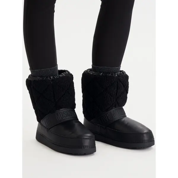 Love Moschino Čizme za snijeg LOVE MOSCHINO JA24422G0NISJ00Bcz Crna