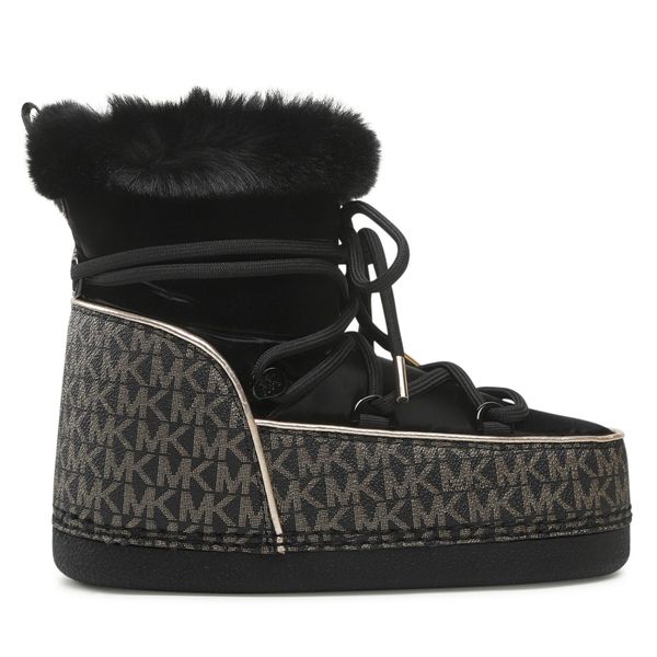 MICHAEL Michael Kors Čizme za snijeg MICHAEL Michael Kors Zelda Bootie 40F2ZMFE5D Blk/Gold