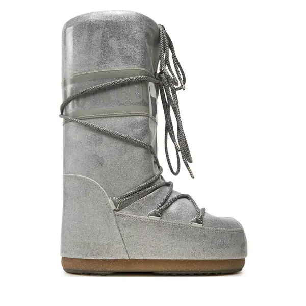 moon boot Čizme za snijeg Moon Boot Icon Glitter 80D1402850 Srebrna