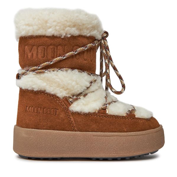 Moon Boot Čizme za snijeg Moon Boot Jtrack Shearling 34300800001 Whisky / Off White 001