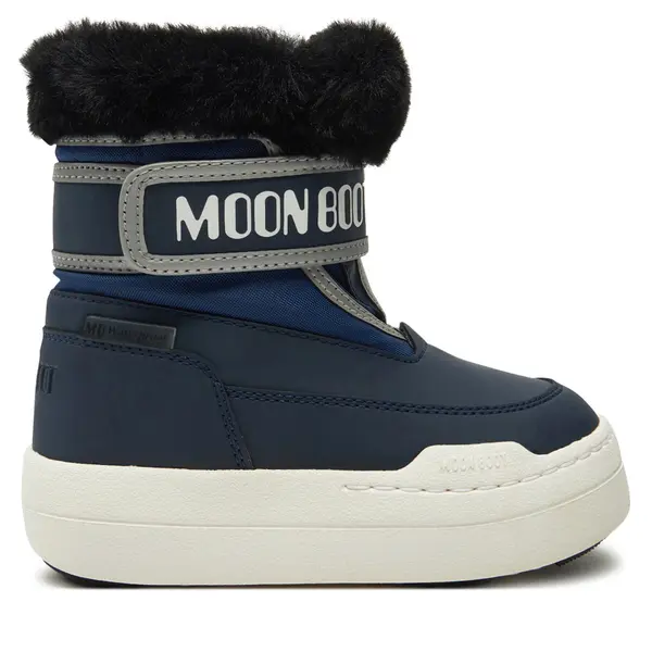 moon boot Čizme za snijeg Moon Boot Junior Park Strap 80D3440030 Tamnoplava