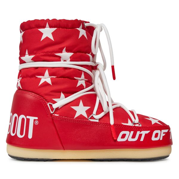 Moon Boot Čizme za snijeg Moon Boot Light Low Stars 14601700002 Red / White 002