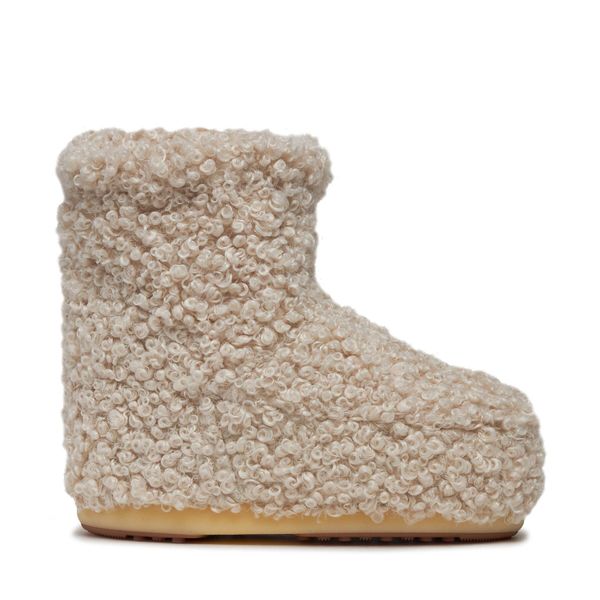 Moon Boot Čizme za snijeg Moon Boot Low Faux Curly 14094500002 Cream 002