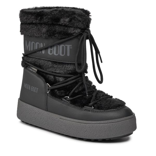 Moon Boot Čizme za snijeg Moon Boot Ltrack Faux Fur Wp 24501300001 Black 001