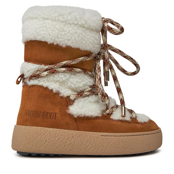 Moon Boot Čizme za snijeg Moon Boot Ltrack Shearling 24500500001 Whisky / Off White 001