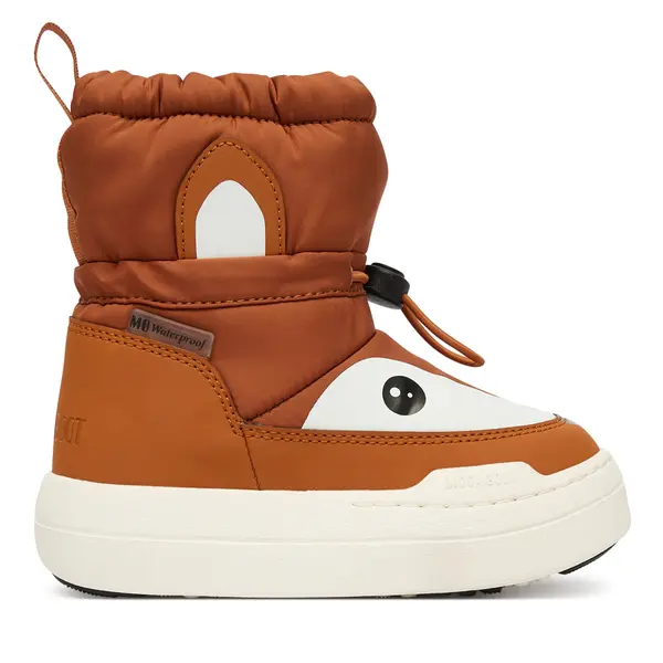 moon boot Čizme za snijeg Moon Boot Mb Jr Park Tube Mid Animal Wp 80D3440100 S Smeđa