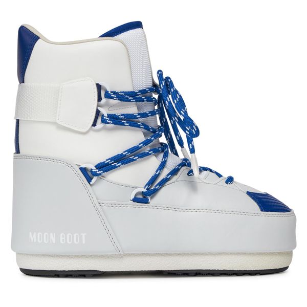 Moon Boot Čizme za snijeg Moon Boot Sneaker Mid 14028200003 White/Lt.Grey/Blue