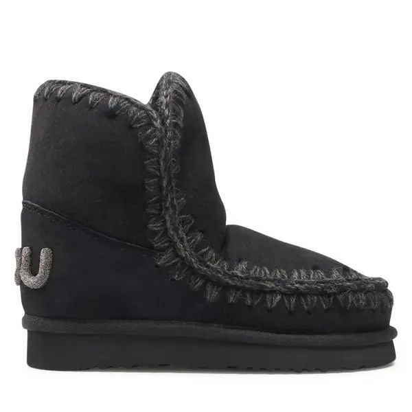 Mou Čizme za snijeg Mou Eskimo 18 Glitter Logo MU.FW101050A Crna
