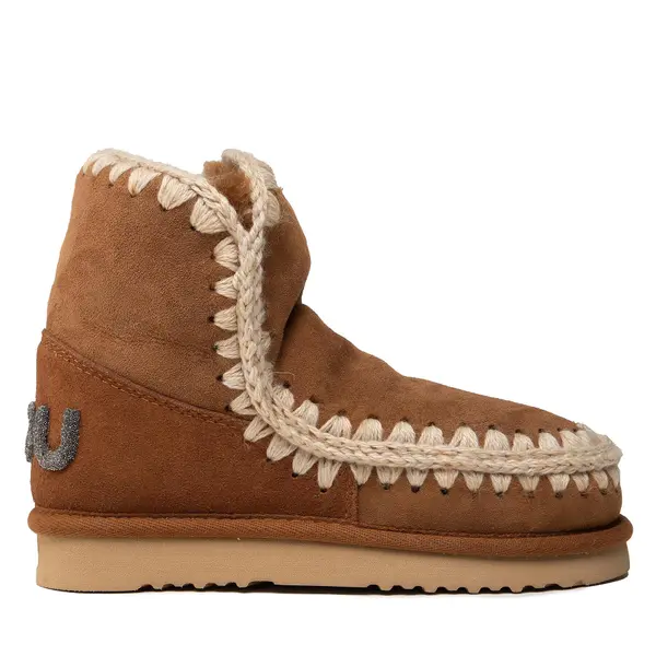 Mou Čizme za snijeg Mou Eskimo 18 Glitter Logo MU.FW101050A Smeđa