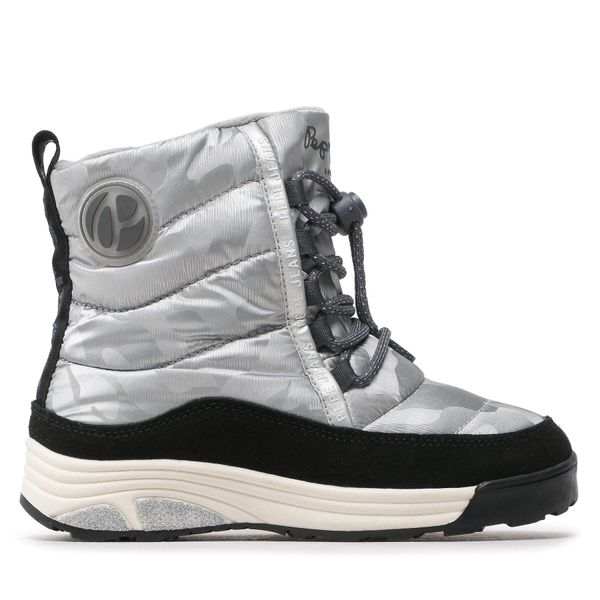 Pepe Jeans Čizme za snijeg Pepe Jeans Jarvis Camu PGS50184 Silver 934