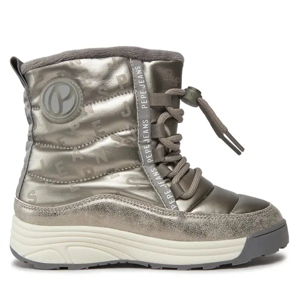 Pepe Jeans Čizme za snijeg Pepe Jeans PGS50193 Srebrna