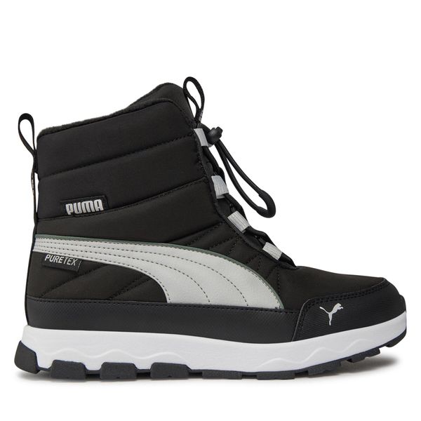 Puma Čizme za snijeg Puma Evolve Boot Puretex Jr 392647 02 Puma Black-Ash Gray-Puma White