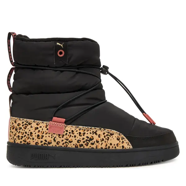 Puma Čizme za snijeg Puma Snowbae Wns Animal Flair 402654 01 Crna