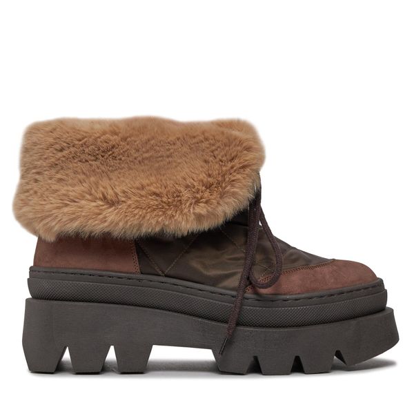 R.Polański Čizme za snijeg R.Polański 1719 Brązowy W1