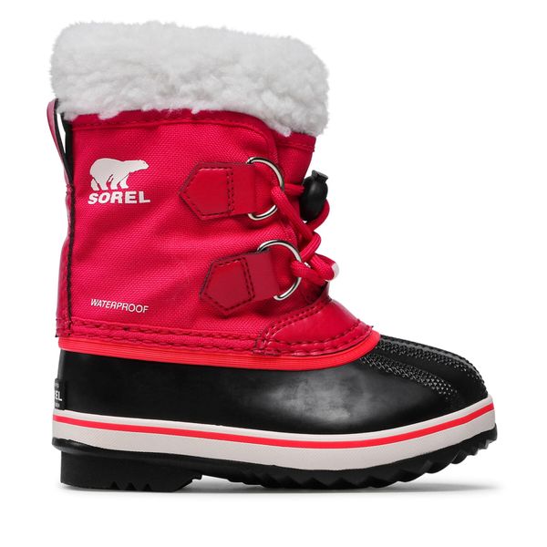 Sorel Čizme za snijeg Sorel Childrens Yoot Pac Nylon Wp NC1962 Bright Rose 600