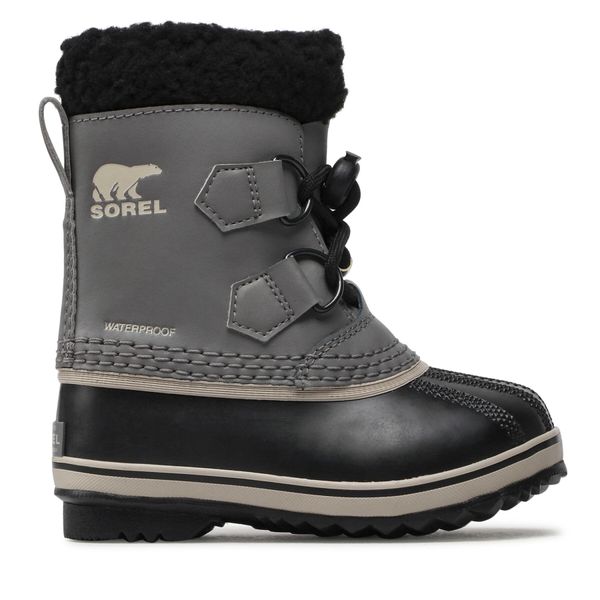 Sorel Čizme za snijeg Sorel Childrens Yoot Pac Tp Wp NC1963 Quarry/Black