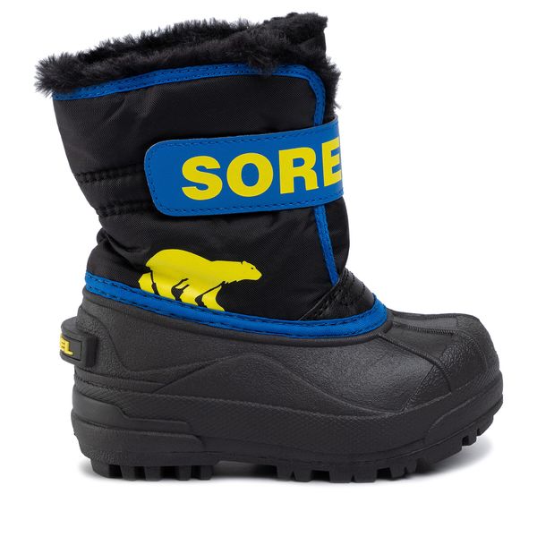 Sorel Čizme za snijeg Sorel Snow Commander NC1960 Black/Super Blue 011