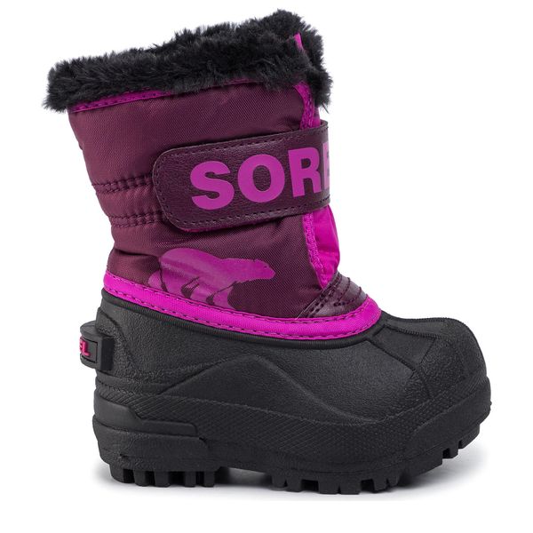 Sorel Čizme za snijeg Sorel Toddler Snow Commander NV1960 Purple Dahlia/Groovy Pink 562