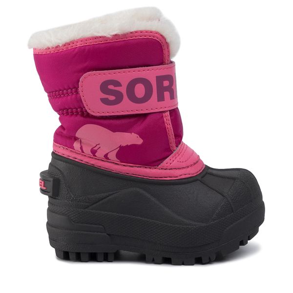 Sorel Čizme za snijeg Sorel Toodler Snow Commander NV1960 Tropic Pink/Deep Blush 652