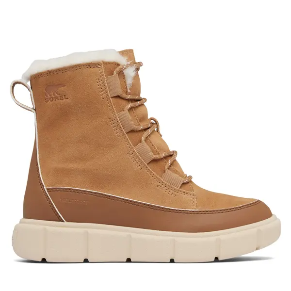 Sorel Čizme za snijeg Sorel Youth Explorer III Lace Wp 2088511253 Smeđa
