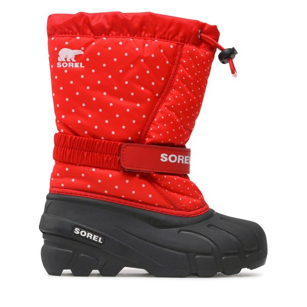 Sorel Čizme za snijeg Sorel Youth Flurry™ Print NY3503-646 Cherrybomb/Black