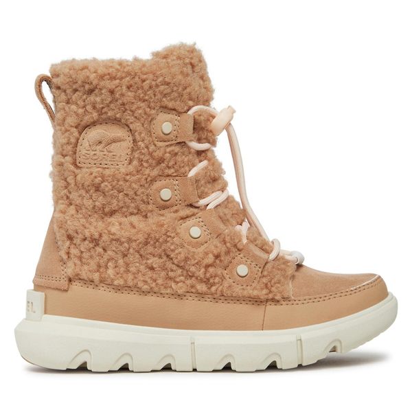 Sorel Čizme za snijeg Sorel Youth Sorel Explorer™ Cozy NY4894-262 Canoe/Chalk