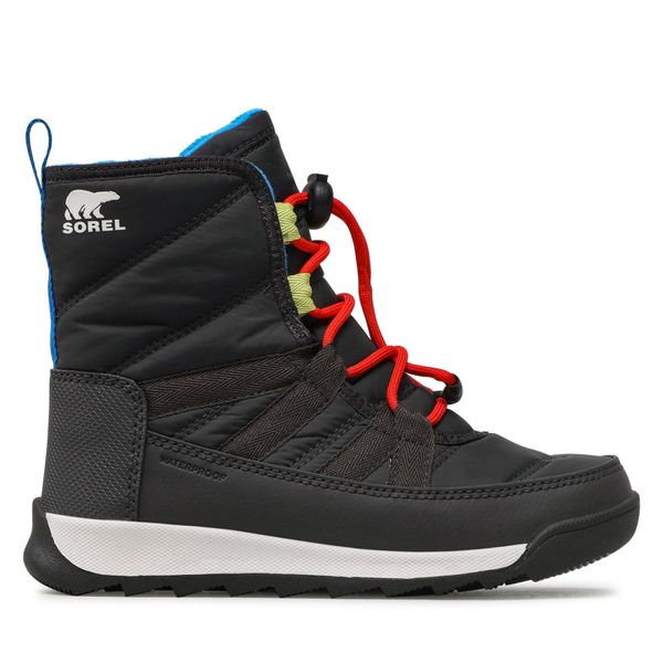 Sorel Čizme za snijeg Sorel Youth Whitney II Short Lace Wp NY3903 Jet/Sea Salt 093