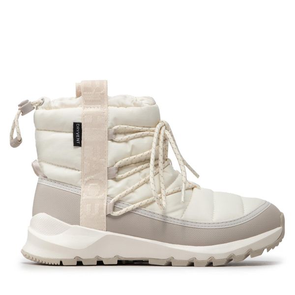 The North Face Čizme za snijeg The North Face Thermoball Lace Up Wp NF0A5LWD32F1 Gardenia White/Silver Grey