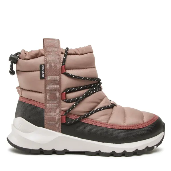 The North Face Čizme za snijeg The North Face Thermoball Lace Up Wp NF0A5LWD7T41-050 Smeđa