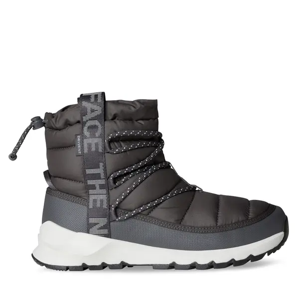 The North Face Čizme za snijeg The North Face Thermoball Lace Up Wp NF0A5LWDCIH1 Siva