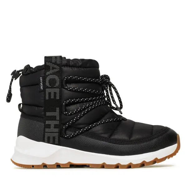 The North Face Čizme za snijeg The North Face Thermoball Lace Up Wp NF0A5LWDR0G-050 Crna