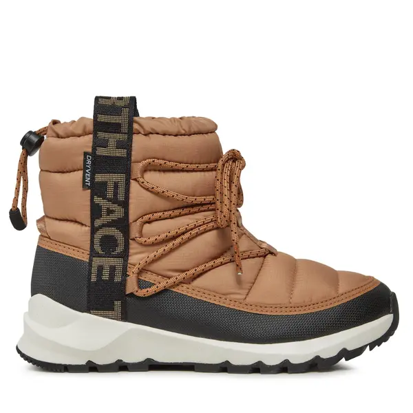 The North Face Čizme za snijeg The North Face W Thermoball Lace Up WpNF0A5LWDKOM1 Smeđa
