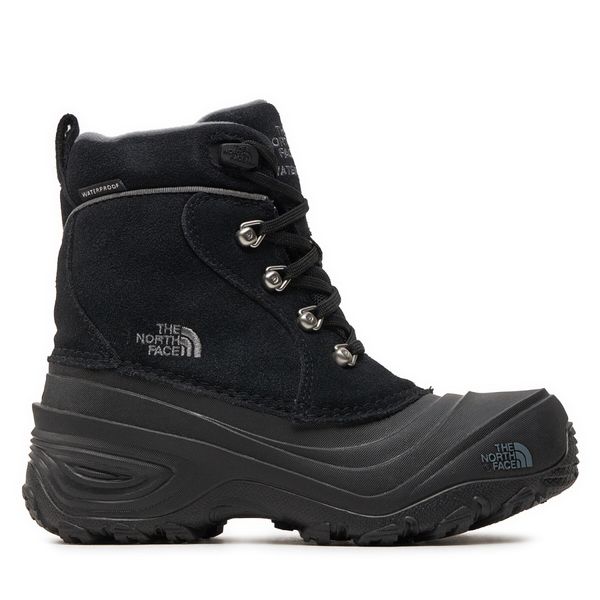 The North Face Čizme za snijeg The North Face Youth Chilkat Lace II T92T5RKZ2 TNF Black/Zinc Grey
