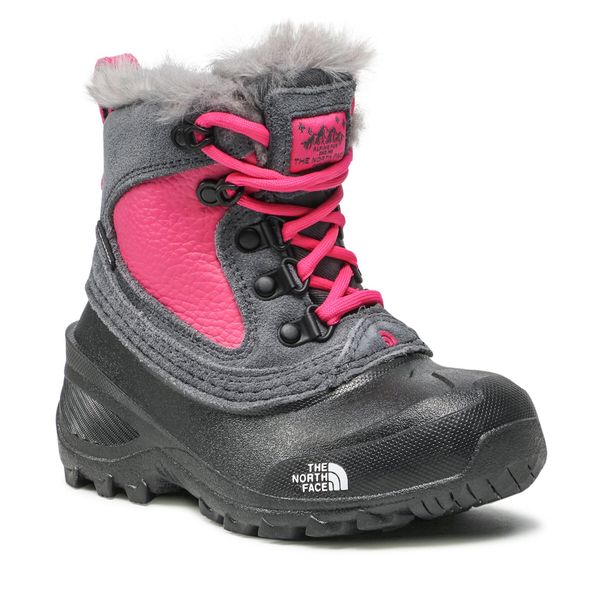 The North Face Čizme za snijeg The North Face Youth Shellista Extreme NF0A2T5V34P1 Zinc Grey/Cabaret Pink
