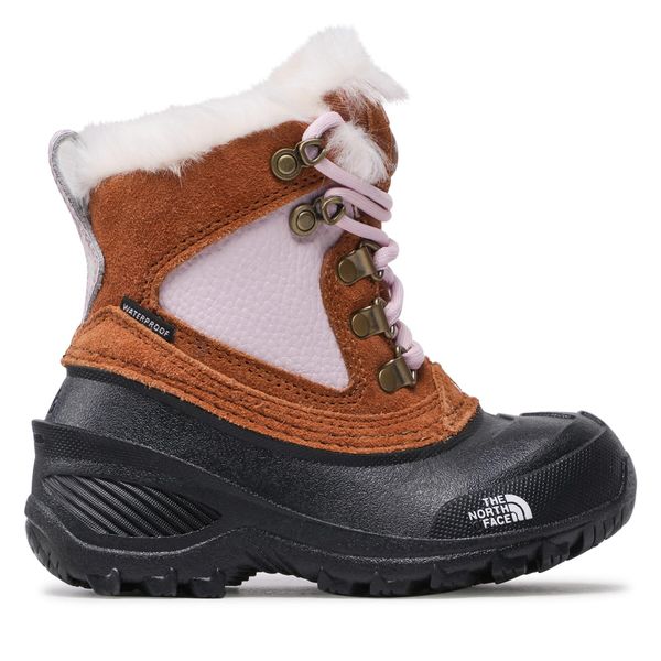 The North Face Čizme za snijeg The North Face Youth Shellista Extreme NF0A2T5V9ZW1 Toasted Brown/Lavender Fog