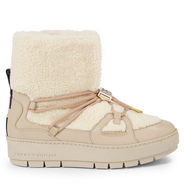 Tommy Hilfiger Čizme za snijeg Tommy Hilfiger Tommy Teddy Snowboot FW0FW07505 Merino ABO