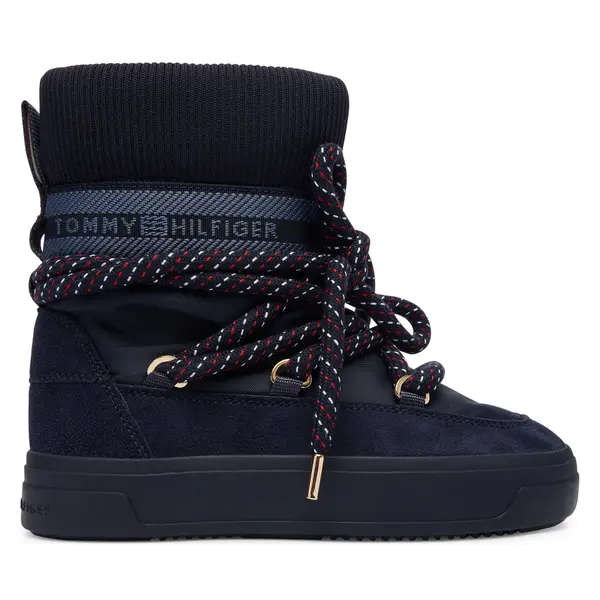 Tommy Hilfiger Čizme za snijeg Tommy Hilfiger Tommytech Rwb Snowboot Warm FW0FW09163 Tamnoplava